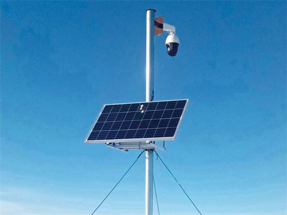 Pole (monitoring pole)