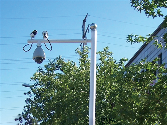 Pole (monitoring pole)