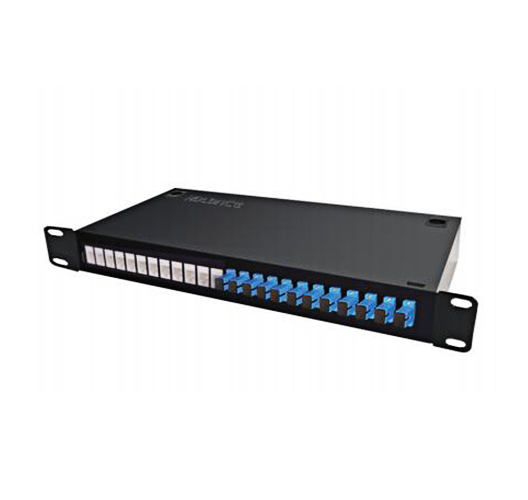 Copper-Fiber Hybrid Patch Panel