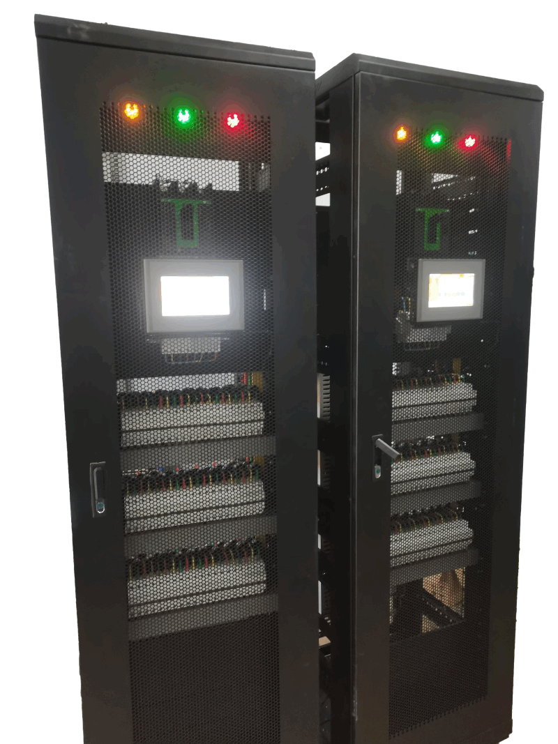 Rack-mounted cabinet